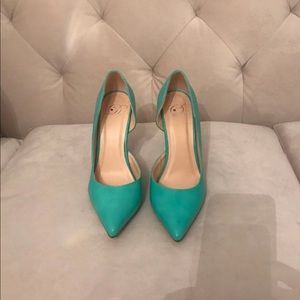 Gorgeous Mint Green heels